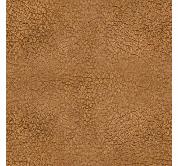 Papel de parede outras texturas efeito couro marrom - TenStickers