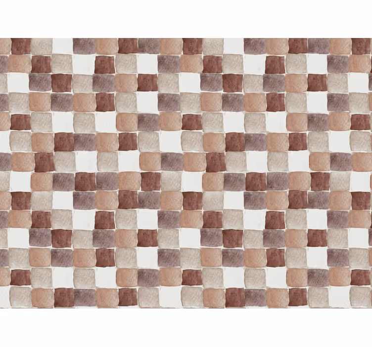 Papel de parede para sala em aquarela de tons terra - TenStickers