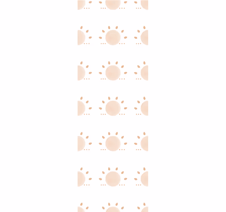 Papel de parede nórdicos sol minimalista abstrato - TenStickers