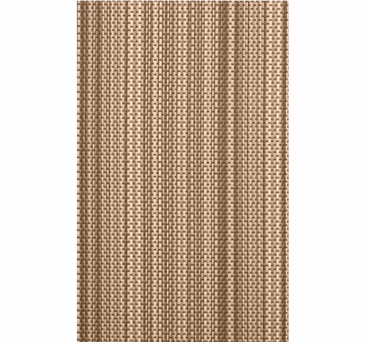 Papel de parede para sala imitação de fibras naturais - TenStickers