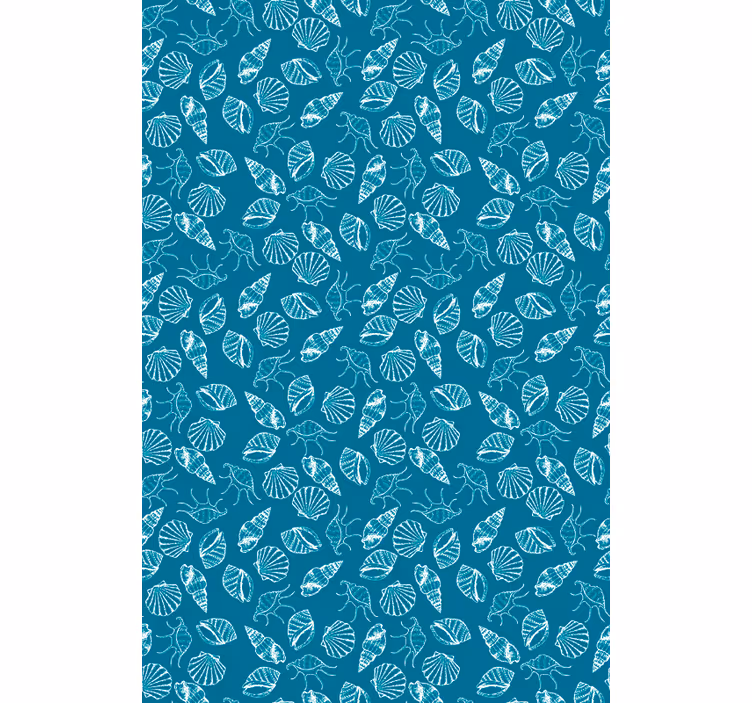 Papel de parede para sala com padrão de folhas - TenStickers