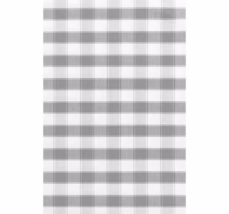 Papel de parede para sala padrão xadrez clássico - TenStickers