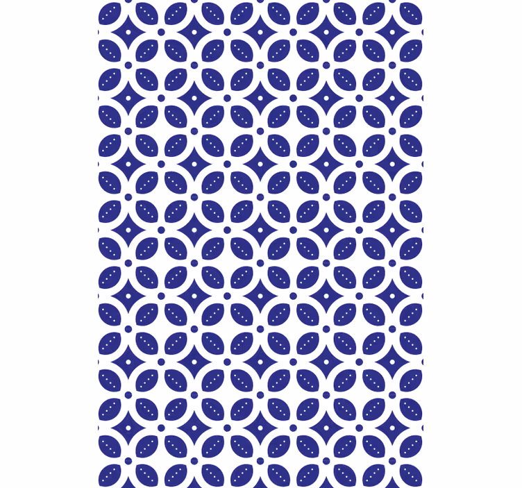 Papel de parede para sala com sobreposição geométrica - TenStickers