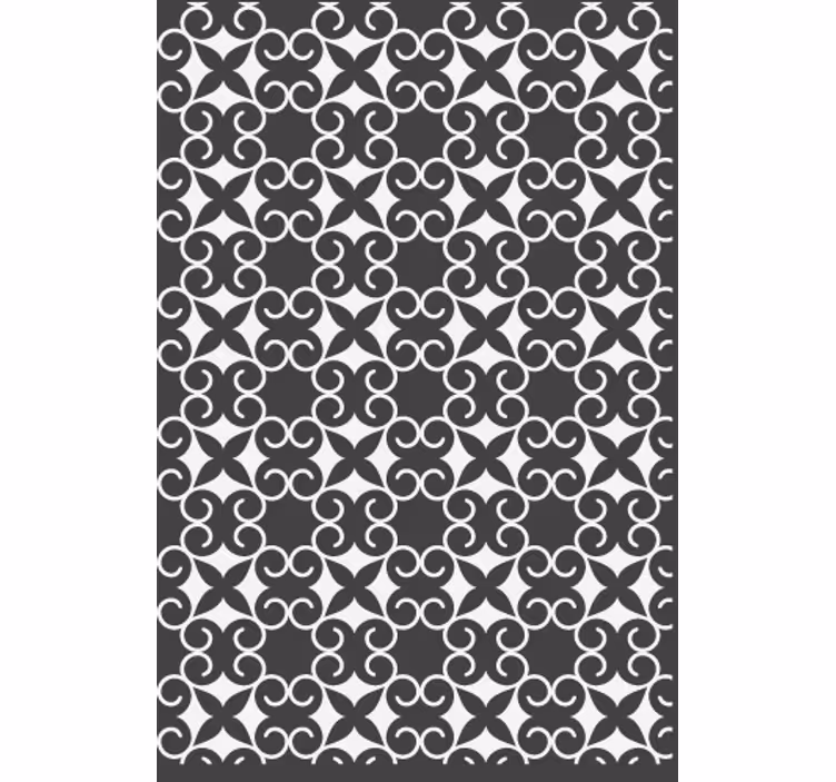 Papel de parede para sala com padrão elegante - TenStickers