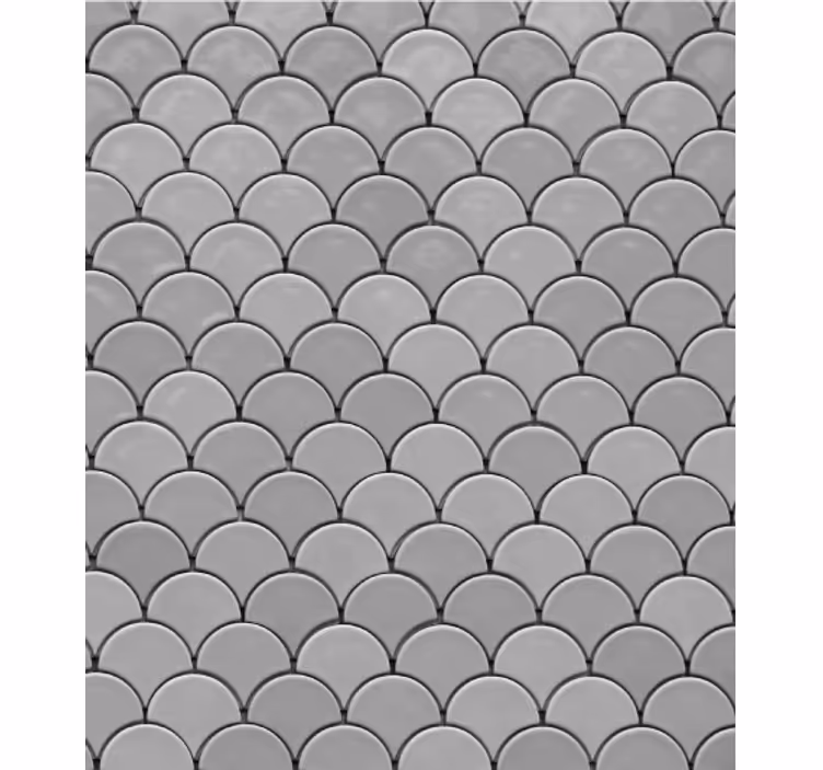 Papel de parede para sala com superfície em padrão ondulado - TenStickers