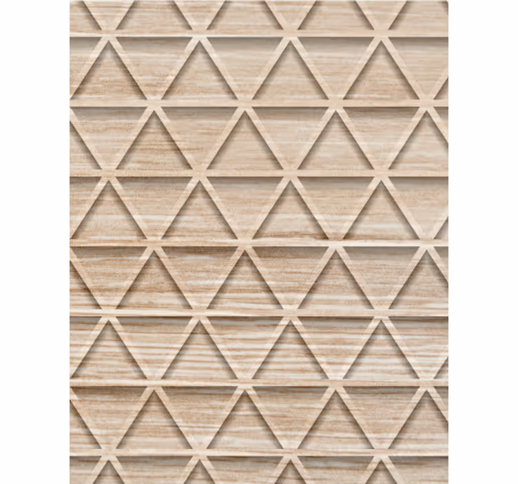 Papel de parede para sala com padrão geométrico - TenStickers