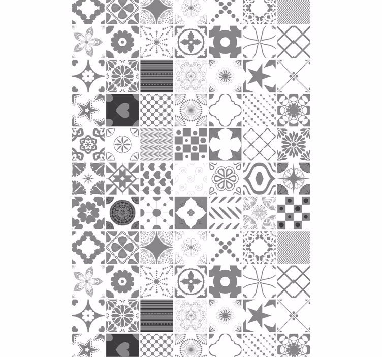 Papel de parede para sala textura monocromática com padrão - TenStickers