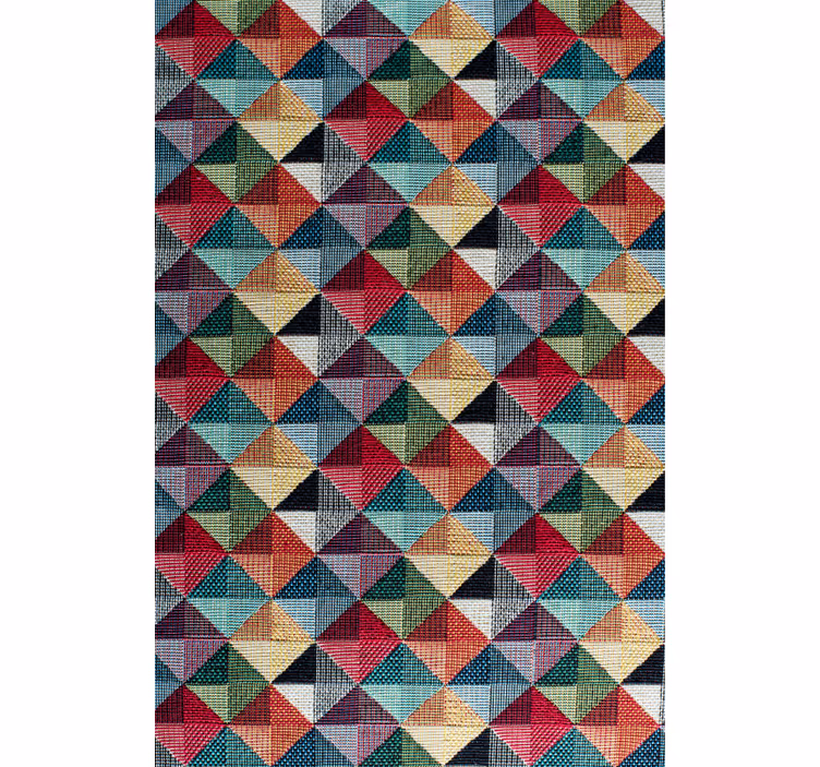 Papel de parede formas geométricas para decoração - TenStickers