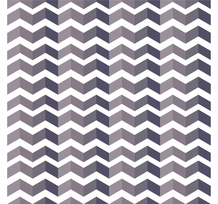 Papel de parede formas geométricas em estilo chevron - TenStickers