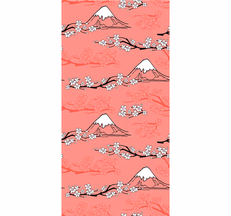 Papel de parede árvores primavera - TenStickers