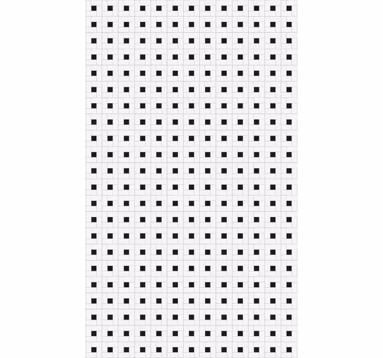 Papel de parede para cozinha azulejo moderno quadrado - TenStickers
