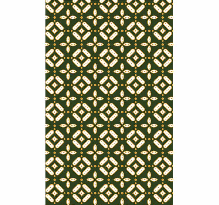 Papel de parede para cozinha ornamentação geométrica - TenStickers