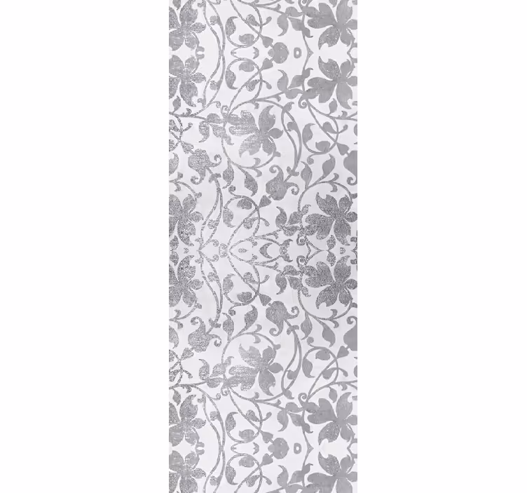 Papel de parede para cozinha damask de cimento - TenStickers