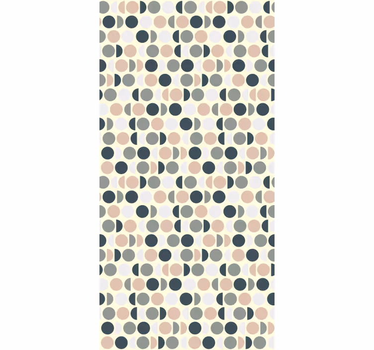 Papel de parede para cozinha círculos elegantes - TenStickers