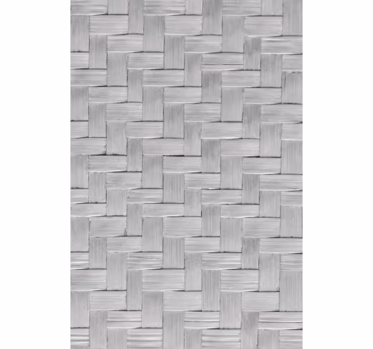 Papel de parede para sala textura cinza tecida - TenStickers