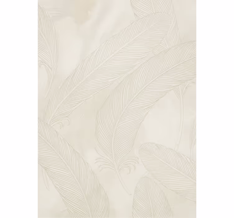 Papel de parede para sala pluma relevo - TenStickers