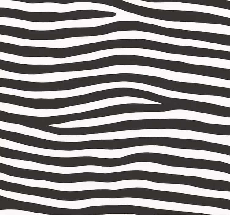 Papel de parede quarto de casal textura de zebra - TenStickers