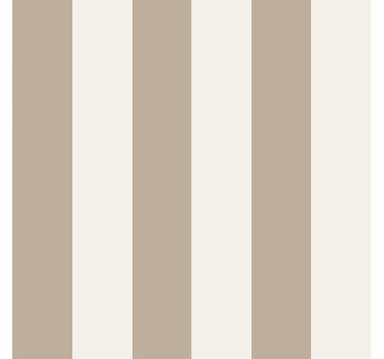 Papel de parede quarto de casal listras taupe - TenStickers