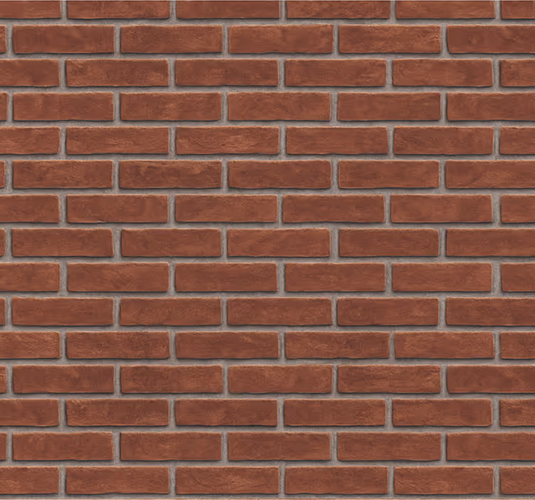 Papel de parede para sala textura de parede de tijolos - TenStickers
