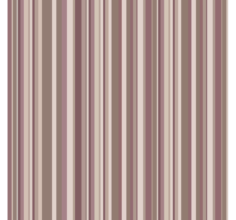 Papel de parede quarto de casal rosa listrado - TenStickers