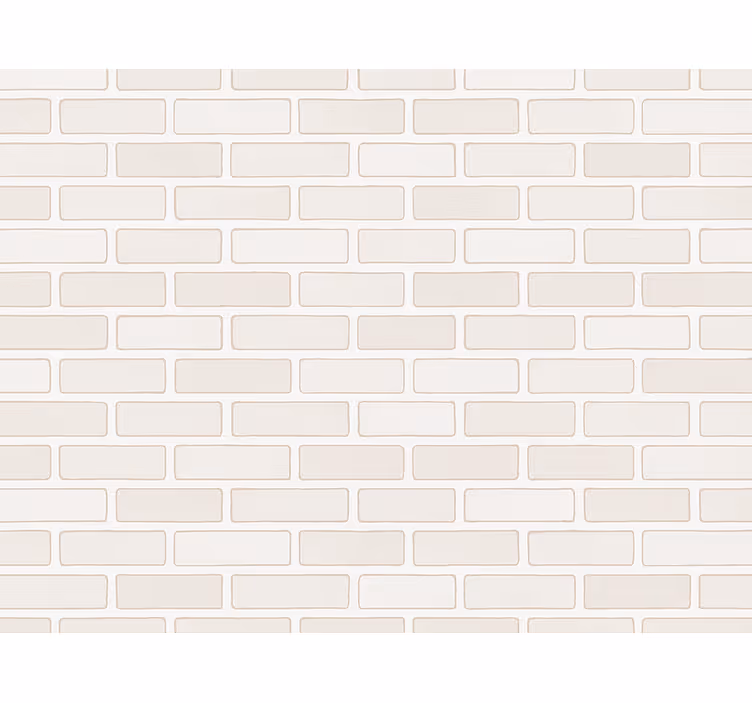 Papel de parede para cozinha padrão tijolo antigo - TenStickers