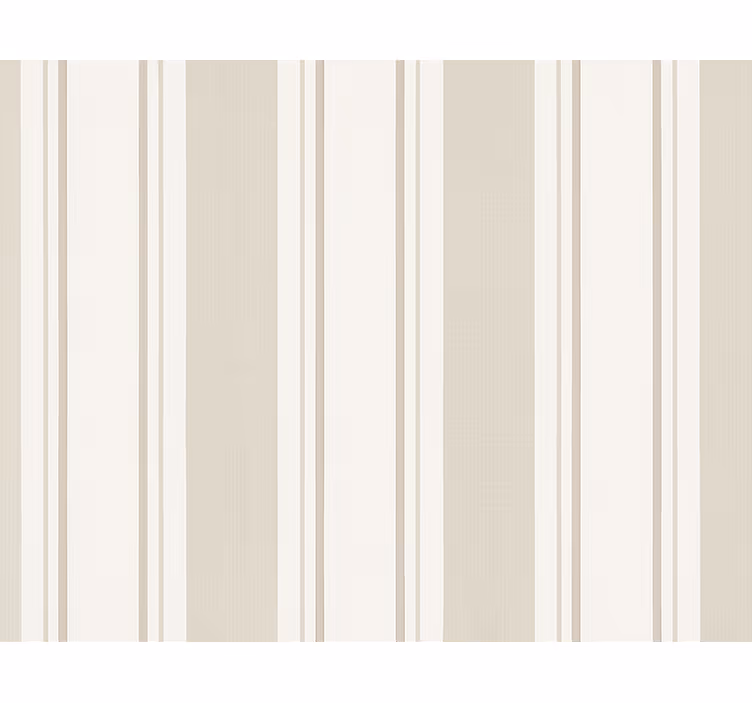 Papel de parede para sala padrão listrado neutro - TenStickers