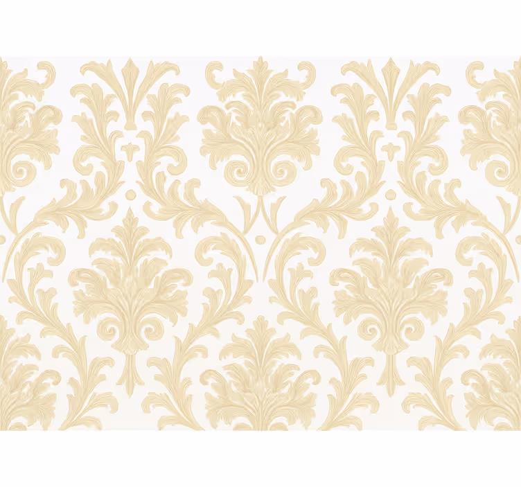 Papel de parede quarto de casal padrão sálvia neutra - TenStickers