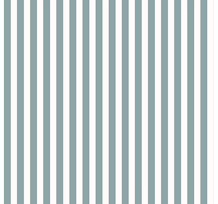 Papel de parede vertical listras verde-água - TenStickers