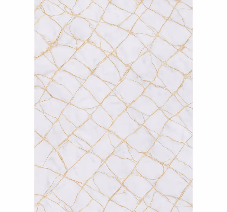 Papel de parede quarto de casal mármore quebrado dourado - TenStickers