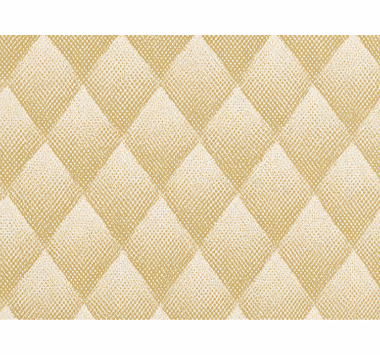 Papel de parede para sala triângulo dourado abstrato - TenStickers