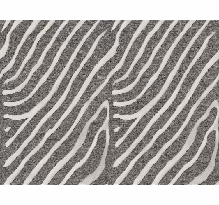 Papel de parede para sala estampa de zebra - TenStickers