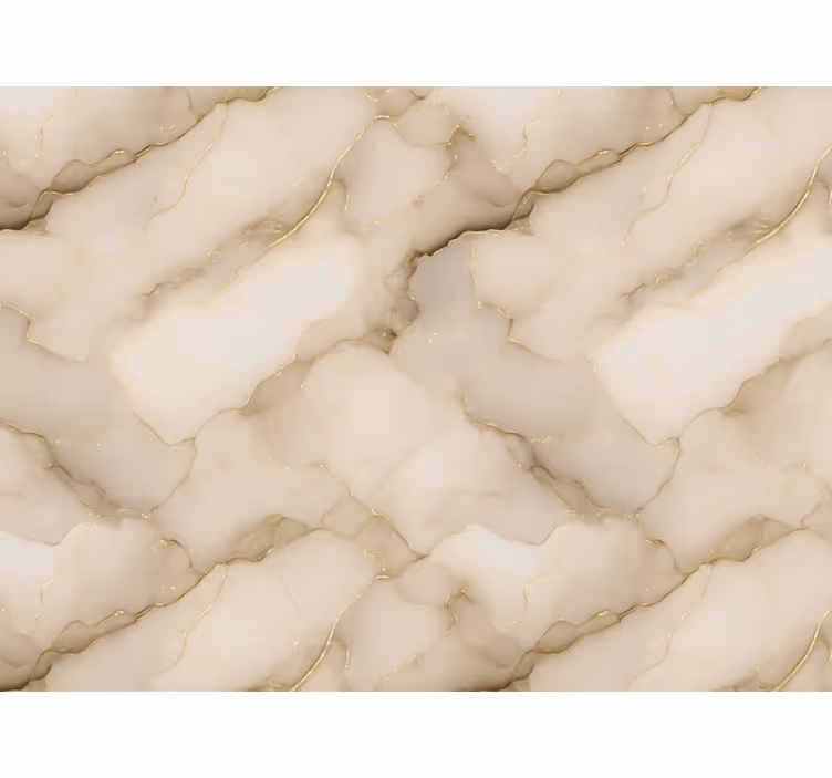 Papel de parede quarto de casal mármore branco e dourado - TenStickers