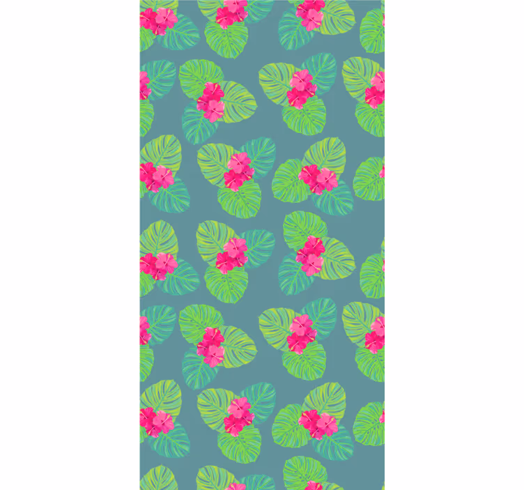 Papel de parede floral design de flor de magnólia na água - TenStickers