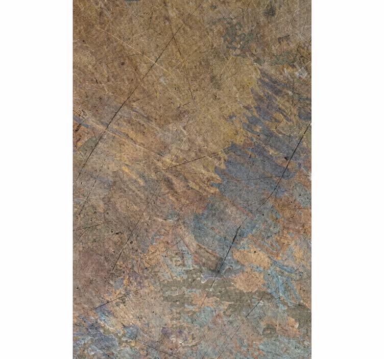 Papel de parede quarto de casal efeito concreto industrial - TenStickers