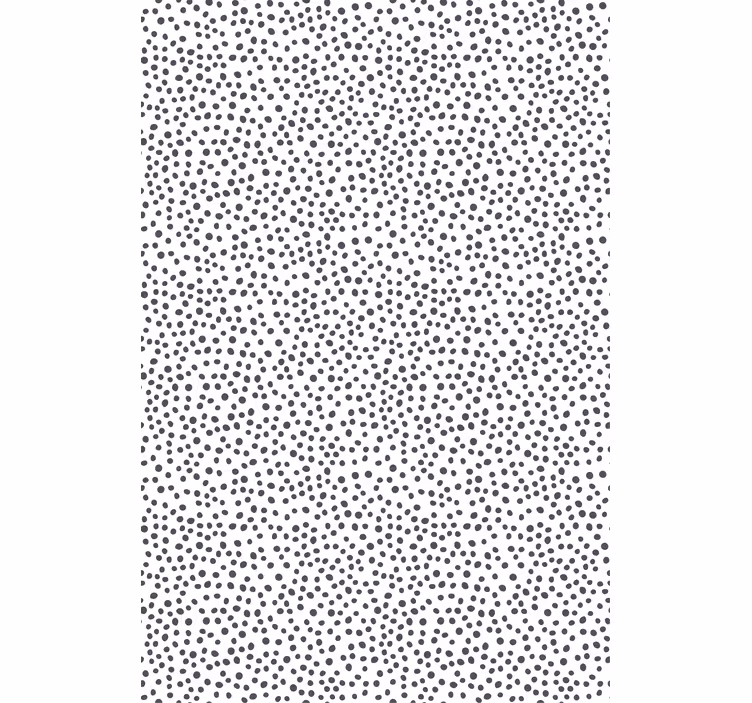 Papel de parede quarto de casal com estampa pontilhada - TenStickers