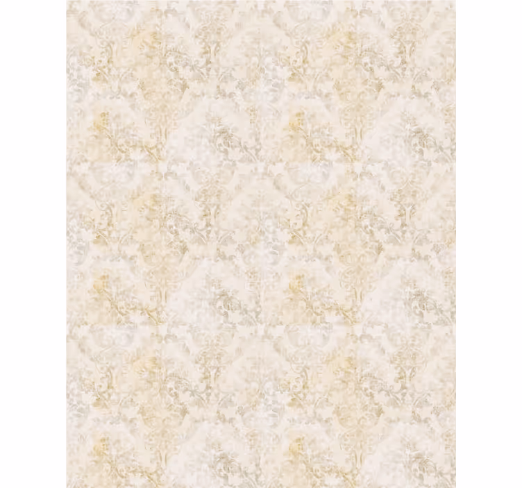 Papel de parede quarto de casal padrão damasco vintage - TenStickers