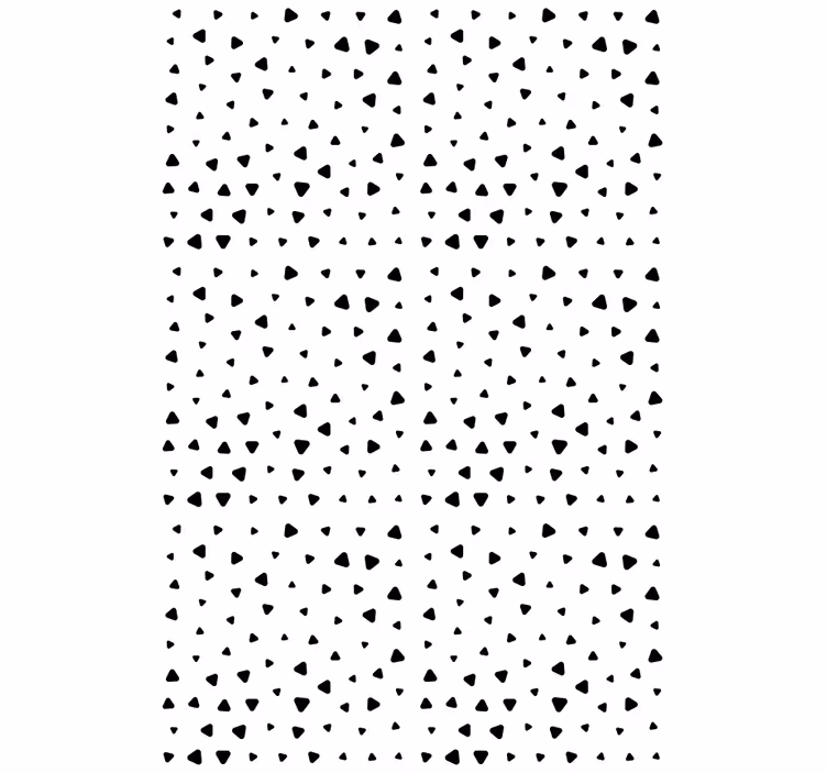 Papel de parede quarto de casal padrão coração geométrico - TenStickers