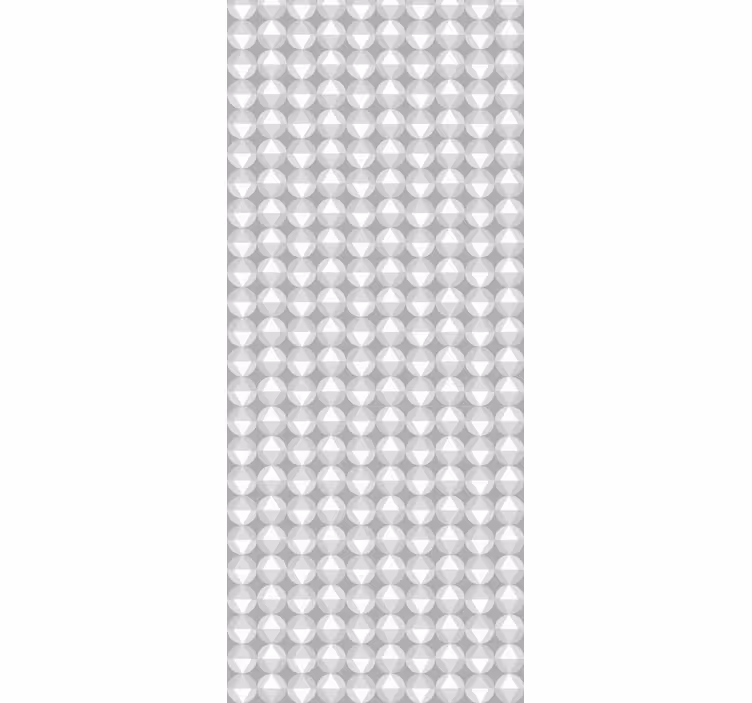 Papel de parede para quarto padrão cinza suave nórdico - TenStickers
