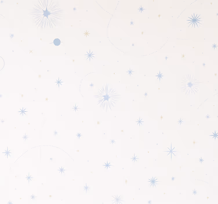 Papel de parede para quarto sonho de estrela celestial - TenStickers