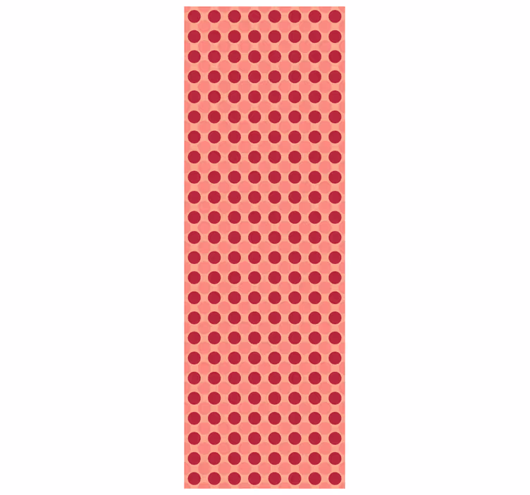 Papel de parede para quarto com padrão de pontos geométrico - TenStickers