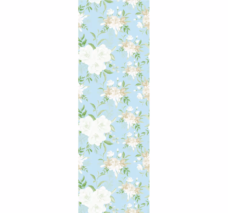 Papel de parede para quarto estilo grandmillenial floral - TenStickers