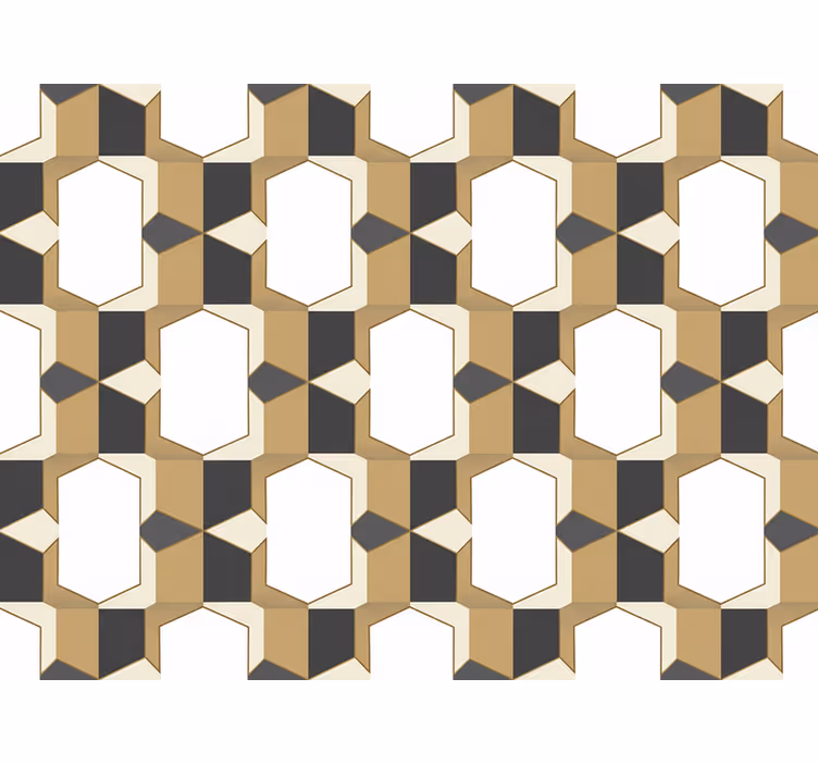 Papel de parede clássico padrão xadrez - TenStickers