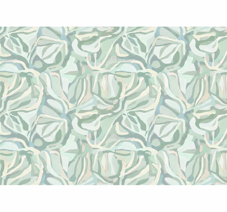 Papel de parede outras texturas em verde pastel - TenStickers