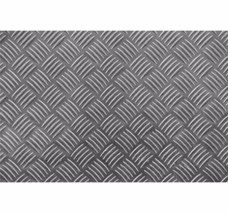 Papel de parede metal com textura de painel metálico - TenStickers