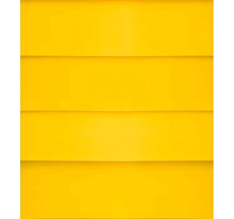 Papel de parede amarelo com persianas escuras - TenStickers