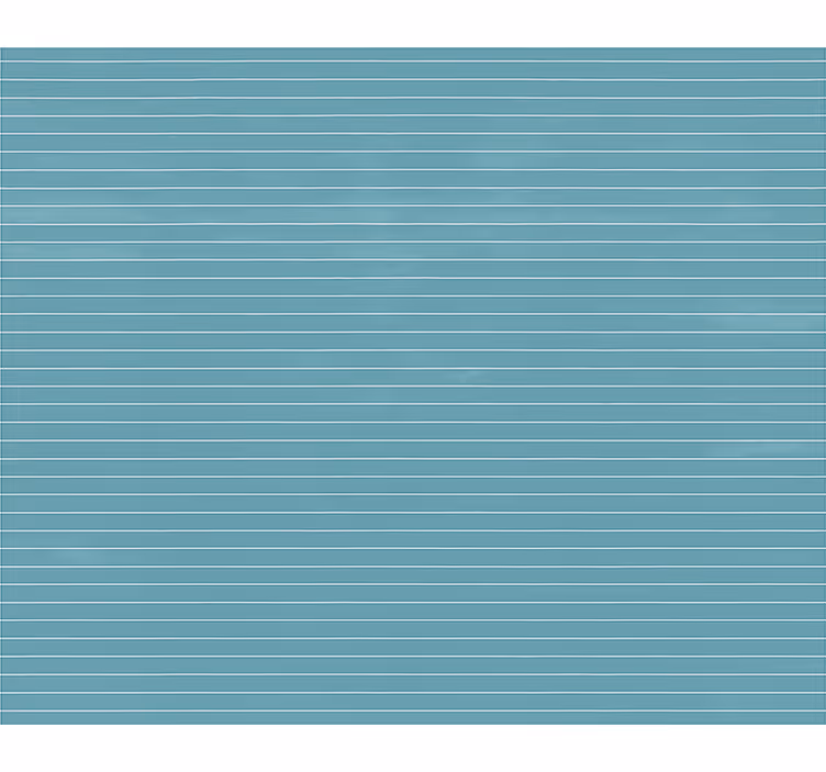 Papel de parede azul com design de listras horizontais - TenStickers