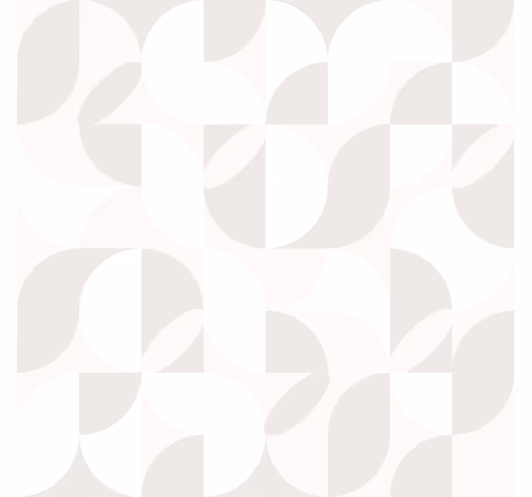 Papel parede branco em tons brancos retrô - TenStickers