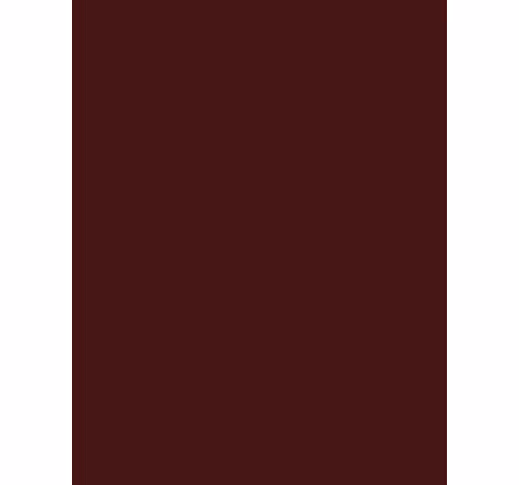 Papel de parede vermelho terra de siena escura - TenStickers