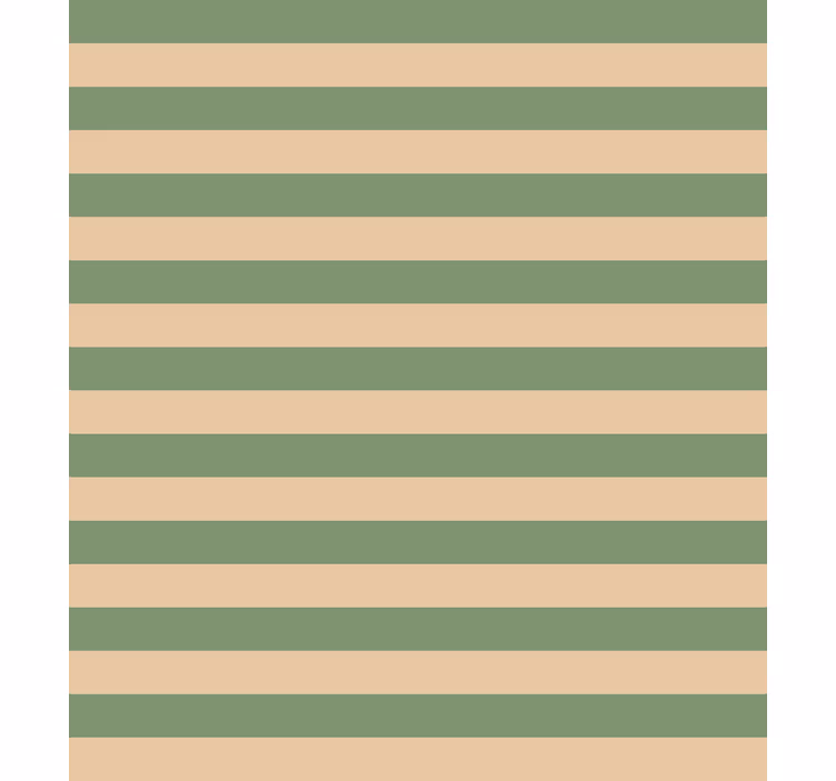 Papel de parede verde com listras horizontais verdes - TenStickers
