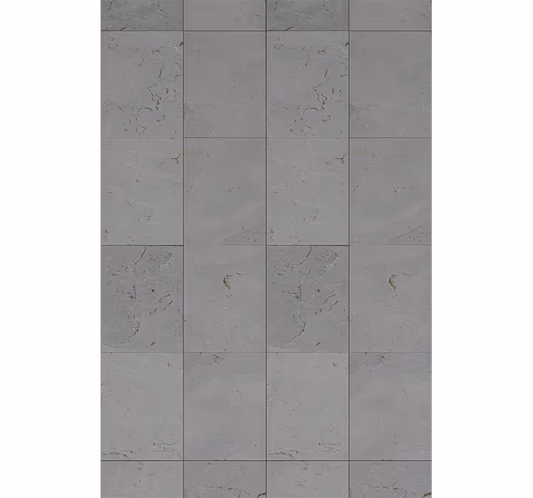 Papel de parede cinzento colagem de concreto - TenStickers